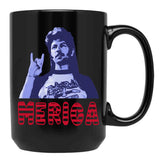 Funny Joe Dirt Merica Gift 4Th Of July Men Black Coffee Mug - Black
