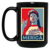 Funny Joe Dirt Merica Hope Men Women Black Coffee Mug