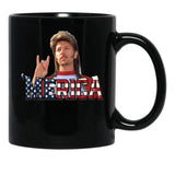 Funny Joe Dirt Sassy 4Th Of July Gifts Black Coffee Mug - Black