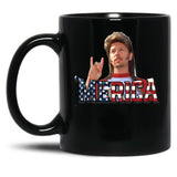 Funny Joe Dirt Sassy 4Th Of July Gifts Black Coffee Mug