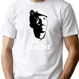 Funny Life Thomas Sankara Vintage Style Art T-Shirt - White