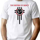Funny Love The Sisters Of Mercy Logo Music Favorite T-Shirt - White