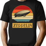 Funny Man Led Zepelin Awesome For Music Fans T-Shirt - Black