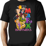 Funny Man Vintage Marx Brothers Retro Vintage T-Shirt - Black
