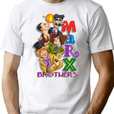 Funny Man Vintage Marx Brothers Retro Vintage T-Shirt - White