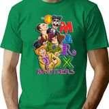 Funny Man Vintage Marx Brothers Retro Vintage T-Shirt - Green