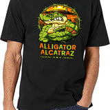 Funny Meme Florida Alligator Alcatraz Ice 2025 Black T-Shirt