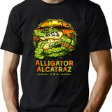 Funny Meme Florida Alligator Alcatraz Ice 2025 Black T-Shirt