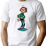 Funny Men Batem Spirou Gifts Movie Fan T-Shirt - White