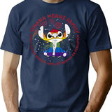 Funny Men Ohana Pride Circle Animals Vintage Photograp T-Shirt - Navy
