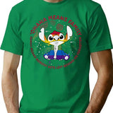 Funny Men Ohana Pride Circle Animals Vintage Photograp T-Shirt - Green