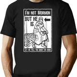 Funny Mormon Lds Book Of Mormon Missionary T-Shirt - Black
