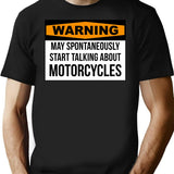 Funny Motorcycle T-Shirt - Sarcastic Humor Graphic Tee - Black