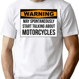 Funny Motorcycle T-Shirt - Sarcastic Humor Graphic Tee - White