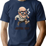 Funny Old Men T-Shirt - Sarcastic Humor Graphic Tee - Navy