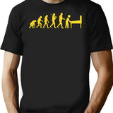 Funny Pinball Evolution Pinball Machines Lover T-Shirt - Black