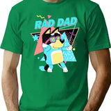 Funny Rad Dad Fathers Day Cool Dad T-Shirt - Green