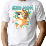 Funny Rad Mom Cool Mother's Day Cool Mama T-Shirt - White