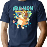 Funny Rad Mom Cool Mother's Day Cool Mama T-Shirt - Navy