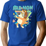 Funny Rad Mom Cool Mother's Day Cool Mama T-Shirt - Blue