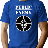 Funny Rap Vintage Band Retro Art Logo Music Tour T-Shirt - Blue