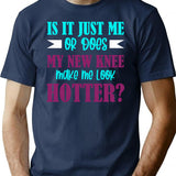 Funny Retro Vintage Knee Replacement T-Shirt - Retro Graphic Casual Tee - Navy
