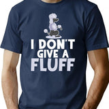Funny Retro Vintage Poodle T-Shirt - Retro Graphic Casual Tee - Navy