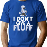 Funny Retro Vintage Poodle T-Shirt - Retro Graphic Casual Tee - Blue