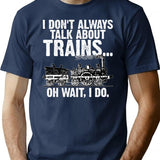 Funny Retro Vintage Railroad Engineer (1) T-Shirt - Navy
