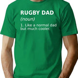 Funny Rugby Dad T Perfect Rugby T-Shirt - Green