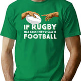 Funny Rugby Quote Vintage Design Gift Give Blood Play Rugby T-Shirt - Green
