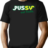 Funny Shirt - Eat Fresh T-Shirt - Sarcastic Humor Graphic Tee - Black