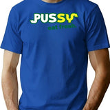 Funny Shirt - Eat Fresh T-Shirt - Sarcastic Humor Graphic Tee - Blue