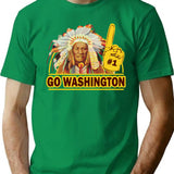 Funny Shirt - Go Washington T-Shirt - Sarcastic Humor Graphic Tee - Green