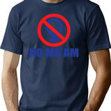 Funny Shirt - No Ma'am T-Shirt - Sarcastic Humor Graphic Tee - Navy