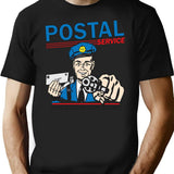 Funny Shirt - Postal T-Shirt - Sarcastic Humor Graphic Tee - Black