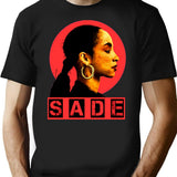 Funny Shirt Sade Sade Adu Vintage T-shirt - Black