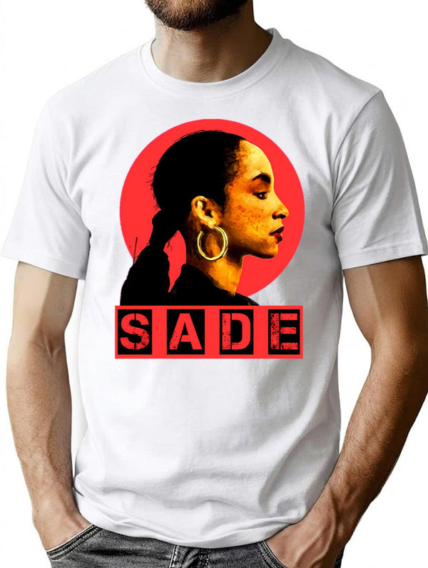 Funny Shirt Sade Sade Adu Vintage T-shirt - White