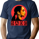 Funny Shirt Sade Sade Adu Vintage T-shirt - Navy