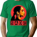 Funny Shirt Sade Sade Adu Vintage T-shirt - Green