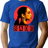 Funny Shirt Sade Sade Adu Vintage T-shirt - Blue