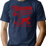 Funny Shirt - Tijuana Donkey Show T-Shirt - Navy