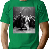 Funny Shirt Wizards Dancing Tshirt Vintage Fantasy Rave Party T Shirt - Green
