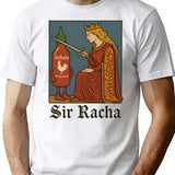 Funny Sir Racha 2 T-Shirt - Sarcastic Humor Graphic Tee - White