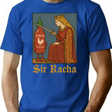 Funny Sir Racha T-Shirt - Sarcastic Humor Graphic Tee - Blue