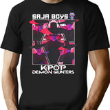 Funny Team Retro Vintage 90s T-Shirt - Retro Graphic Casual Tee - Black