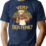 Funny Vert Der Ferk Muppet Show T-Shirt - Navy