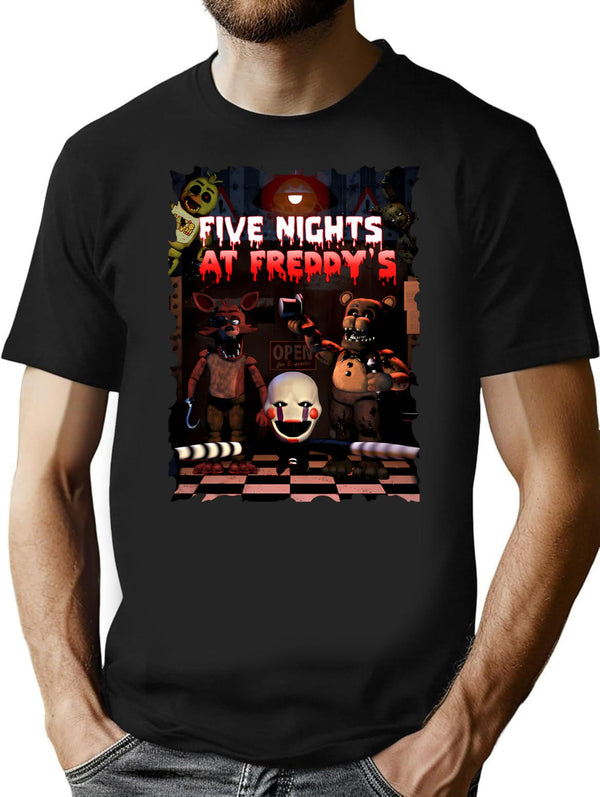 Funny Video Game Gaming Movies Vintage T-Shirt - Black