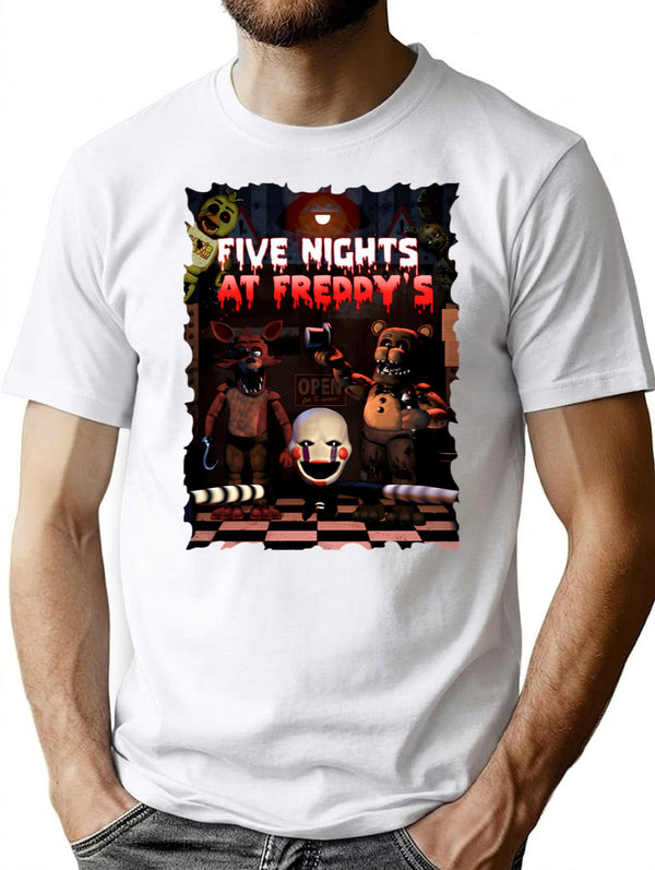 Funny Video Game Gaming Movies Vintage T-Shirt - White