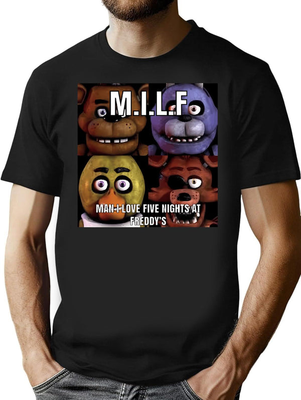 Funny Vintage Game Gaming Movies Video T-Shirt - Black